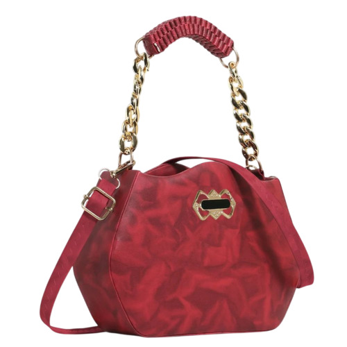 Maroon Color Ladies Sling Bags - PU Material, Customized Size, Maroon | Moisture Proof, Shock Resistant, Shoulder Length Handle