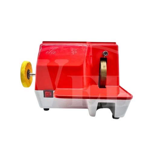 Optical Ila Hand Edger Machine - Metal Standard Size Red | Semi Automatic Lens Grinding Electric Power