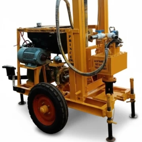 Piling Machine - Color: Yellow