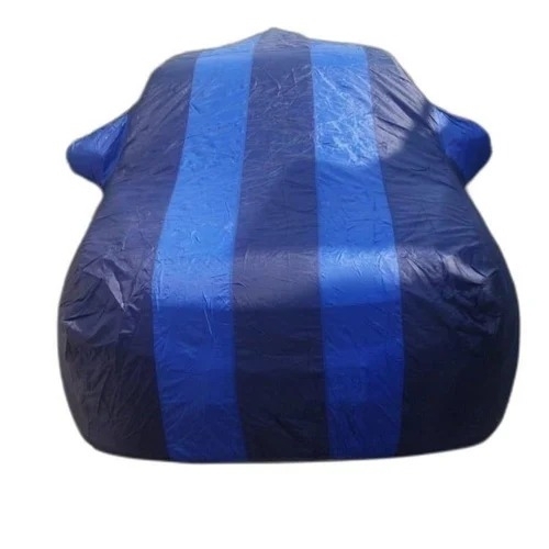 Polyester Car Cover - Blue, Weather-Resistant, UV-Resistant, Water-Resistant, Lightweight, Portable