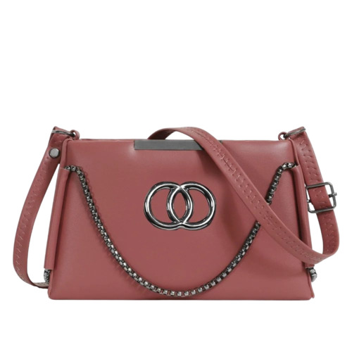 Rectangular Ladies Sling Bags - PU Material, Customized Size, Brown, Shoulder Length Handle | Moisture Proof, Shock Resistance, Durable, Comfortable