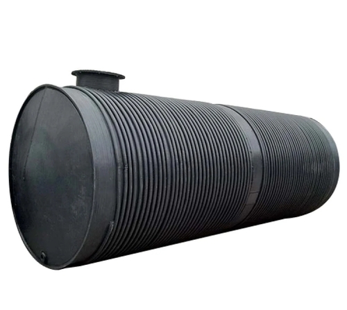 Spiral Hdpe Tank - High Density Polyethylene, 5000-60000 Ltr, Black | Chemical Resistant, UV Stabilized, Leak Proof, Lightweight, Corrosion Free