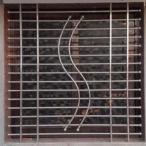 Steel Window Grills - Finishing: 1