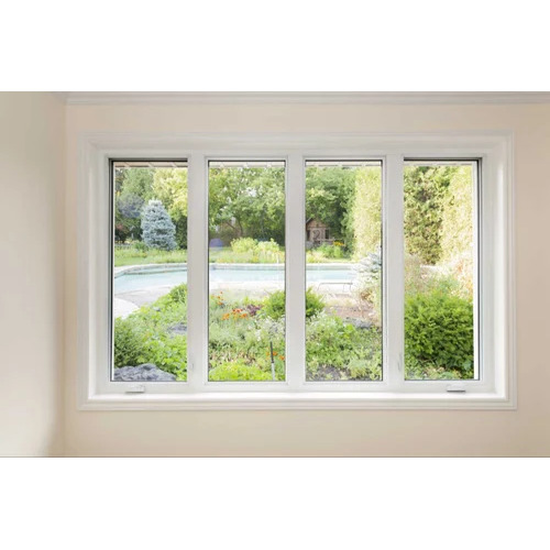 10 mm White UPVC Casement Windows
