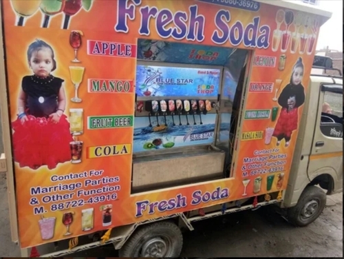 Automatic Blue Star Van Soda Shop