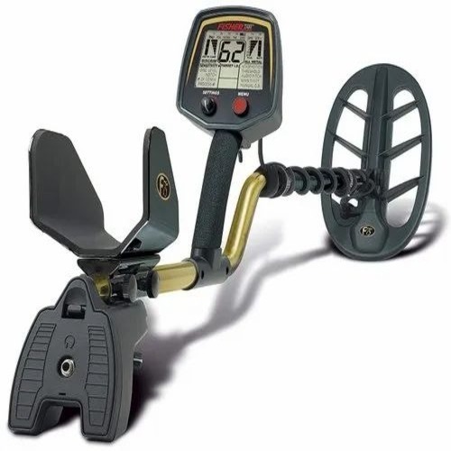 Fisher F75 Multi Purpose Metal Detector - Steel, Black, 2 Meter Detection Range | Manual Operation, Safety Use