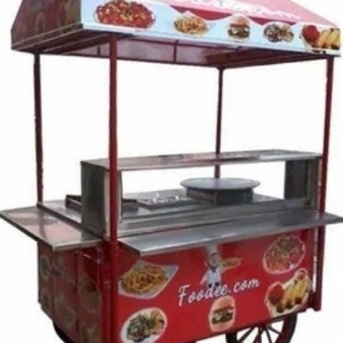 Food Cart for Street Food Snacks and Beverages