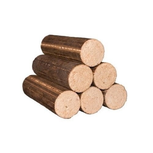 Mustard Husk Briquettes - Compressed Biomass, Uniform Shape | High Calorific Value, Low Ash, Clean Burning, Renewable Fuel