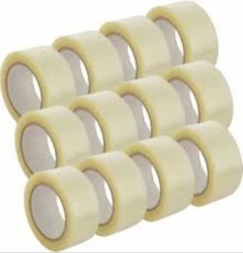 Plain White Bopp Tape - Length: 60  Meter (M)