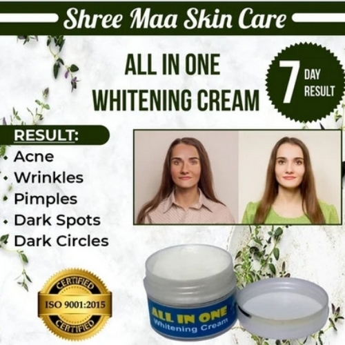 Skin Lightning Cream - Lightweight Fast-Absorbing Formula 100% Safe Brightening & Nourishing
