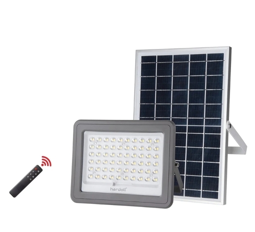 Solar Led Spot Light - Polycarbonate, White Grey Blue, 45W 220V | Solar Powered, High Brightness, Dusk Sensing, Weather Resistant, Adjustable Angle