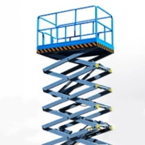 Towble Hydraulic Scissor Lifter 16M - 16 M Lifting Height, Hydraulic Power, Durable, Easy to Operate, Strong