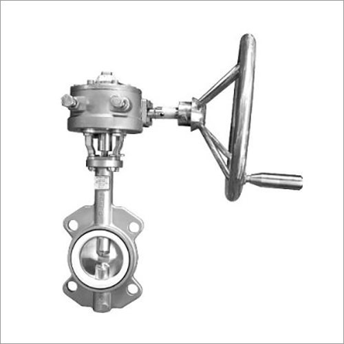 WCB Butterfly Valves - Stainless Steel, Silver | Durable, Pressure and Temperature Resistant, Smooth Operation