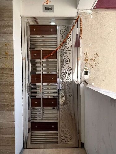 304 Stainless Steel Door - Steel, Standard Size, Silver | Entry Door, Finished Surface, Durable, Long Lasting