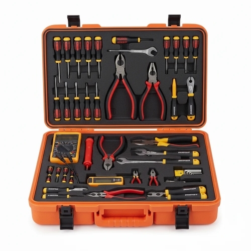 Assembly and Maintenance Hand Tools - High-Quality Steel Ergonomic Handles | Screwdrivers Wrenches Pliers Hammers