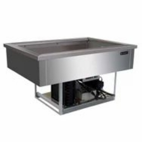 Drop in Static Cold Well - Stainless Steel, 3 x GN 1/1 , Electrical, Easy to Clean