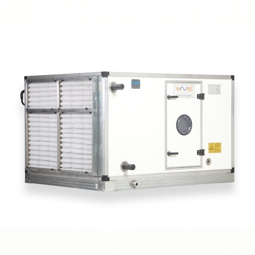 Floor Mounted Air Handling Unit - Metal, Industrial Use | High Air Delivery, Energy Efficient, Low Noise, Easy Maintenance