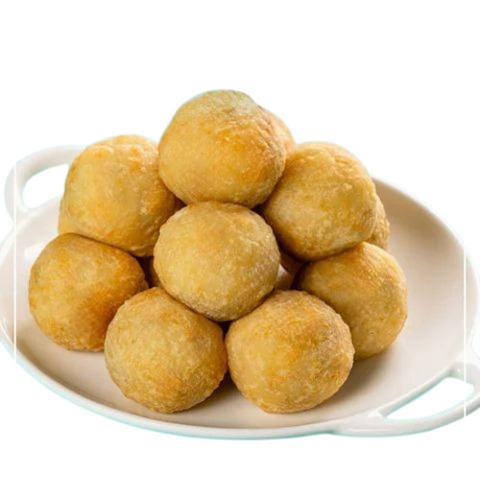 Frozen Faradi Kachori - 1 kg Loose Pack, Ready To Cook, Deep Freezer Storage, 6 Months Shelf Life | Crunchy Texture, Salty & Savory, Fried