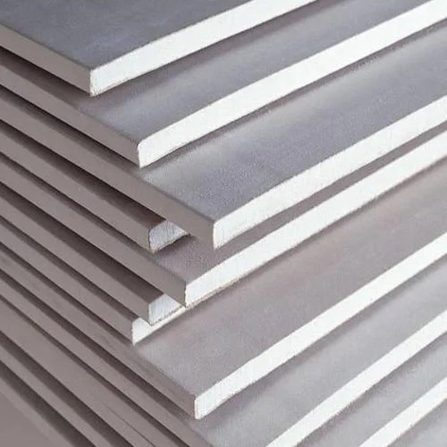 Gypsum Board - Metallic Color, Fire-Resistant | Smooth Surface, Lightweight, Sound Insulation