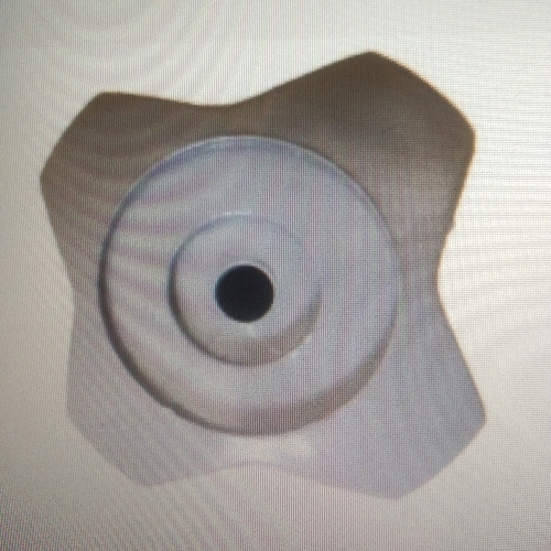 Light Gray ABS Plastic Knob Mould