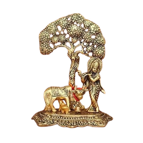 Metal Krishna Statue