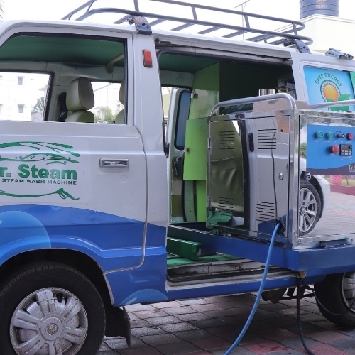 Mobile Steam Car Wash Unit