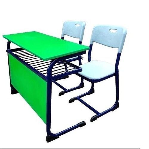 Modern School Desk & Bench