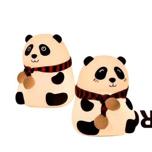 Panda Night Lamp - Plastic, Yellow, LED Night Lamp | Energy Saving, Electric, Modern Panda Shape