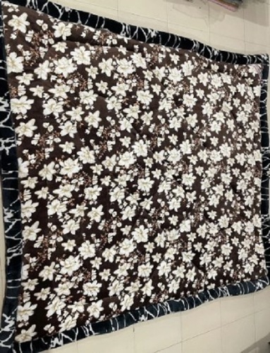 Printed Double Size Flannel Quilt - Flannel, Full Size | Soft Touch, Wrinkle Free, Low Maintenance
