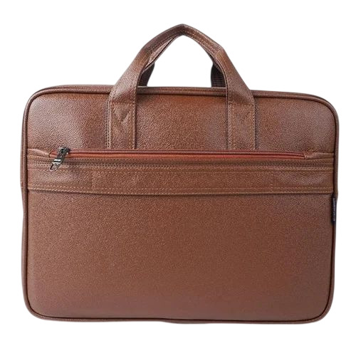 Pu Leather Brown Office Laptop Bag