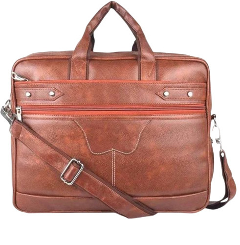 Pu Leather Office Laptop Messenger Bag
