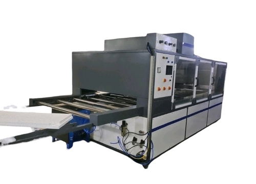 Spray Coating Machine With Ir Tunnel And Uv Curing Stations