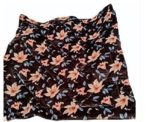 Velvet Rajai - Velvet Full Size, Printed Pattern | Lightweight, Low Maintenance, Timely Delivery