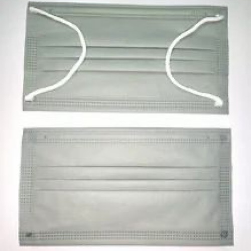 3 Ply Surgical Mask - Non-Woven Fabric, Blue | Three-Layer Protection, Breathable, Tie-On, Disposable, Skin-Friendly, Lightweight