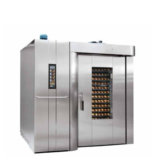 84 Tray Gas Rotary Oven - Stainless Steel, Gas Powered | Energy Efficient, Even Baking, Industrial Use