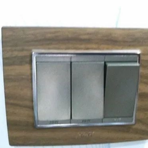 Black Wooden Switch