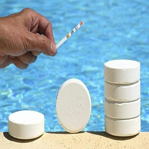 Chlorine Table For Swimming Pool Cleaning - Solid Industrial Grade 100% Purity | Properly Packed Tested on Quality Parameters