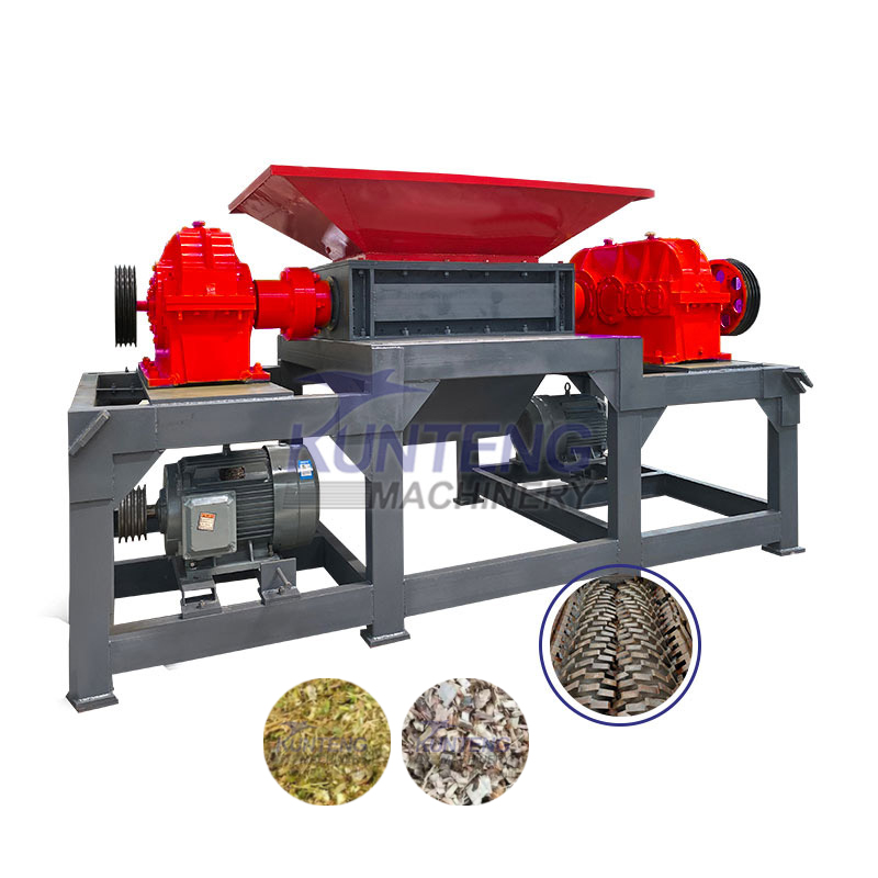 Dual Axis Shredder - Application: Plastic