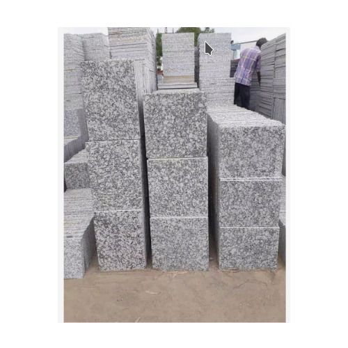 Flooring Cut Size Granite Tiles - Granite 600x600 Mm Grey White Black, Non-slip Wear-resistant Polished Finish