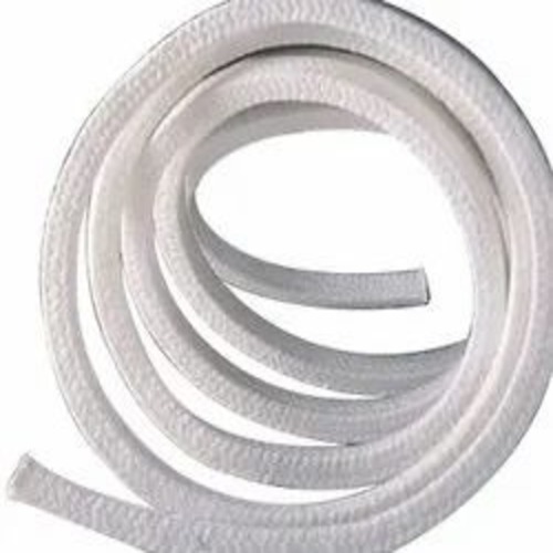 Gland Packing Rope - Cotton 10 mm Diameter 10-100 m Length White | Industrial Use Roll Packaging