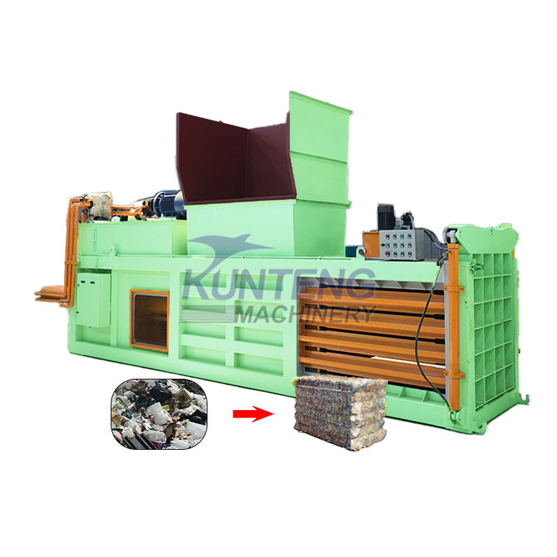Hydraulic Metal Waste Household Plastic Waste Aluminum Cans Baler