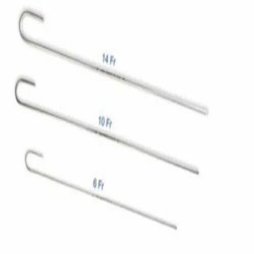 Intubation Stylets Fr6, Fr10, Fr14 Set of 3pcs - Sterile Silver, Imported | Clinic Use