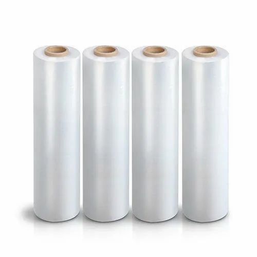 Ldpe Stretch Protective Film Roll - LDPE, Various Sizes, Transparent | Soft, Glossy Surface, Plain Pattern
