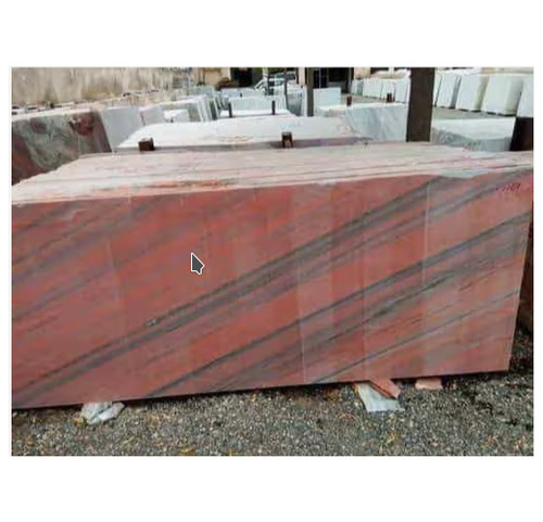 Pink Marble Indoor Flooring Slab - Pink Marble, Slabs, Durable and Easy Maintenance