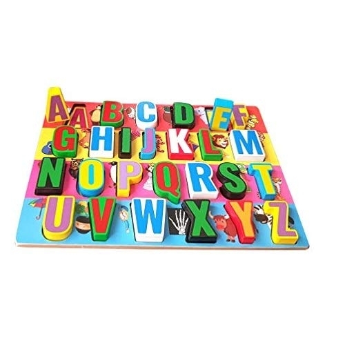 Plastic Puzzle Alphabet Jumbo