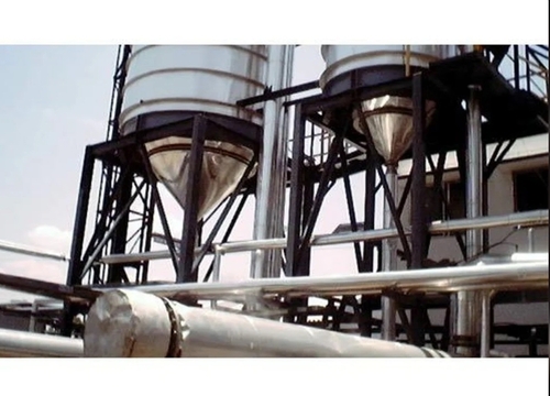 Solvent Recovery System - Stainless Steel, Silver, 380 Volt | Vertical Design, Automated Control, Uniform Crystal Size, Low Energy Consumption