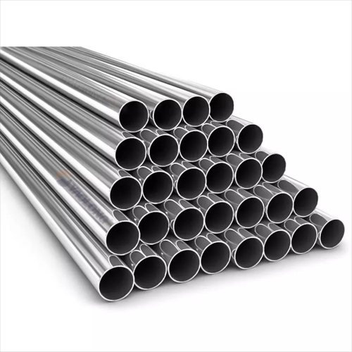 Ss Pipe - Stainless Steel, Metallic Sheen, Round | Corrosion Resistant, Heat and Pressure Resistant, Leak-Proof, Recyclable Steel