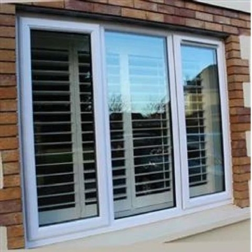 Upvc Sliding Window For Home - Aluminum Alloy, Custom Size, White | Durable, Smooth Sliding, Weather-Resistant, Insulating