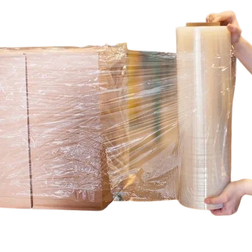 Wrapping Stretch Film Roll - Plastic Various Sizes Transparent | Soft Fine Finish Eco Friendly Water Resistant Customizable
