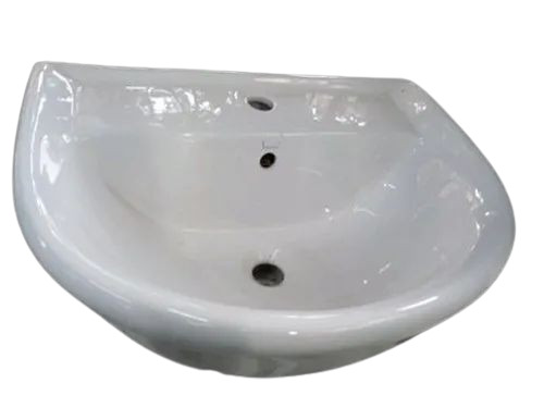 20 Mm White Ceramic Wash Basin